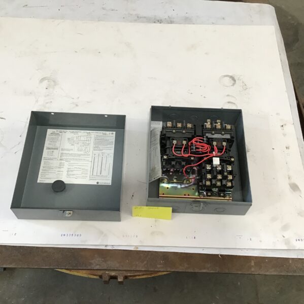 Allen-Bradley 505-BAD Series C NEMA 1 Full Voltage Reversing Starter 27A 600V - Image 2