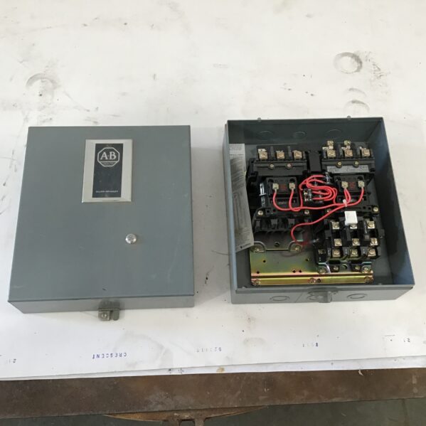 Allen-Bradley 505-BAD Series C NEMA 1 Full Voltage Reversing Starter 27A 600V