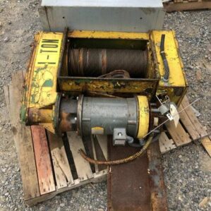 Robbins & Myers 50' X 1/4" Wire Rope / Cable Hoist 3HP 230/460V 3PH