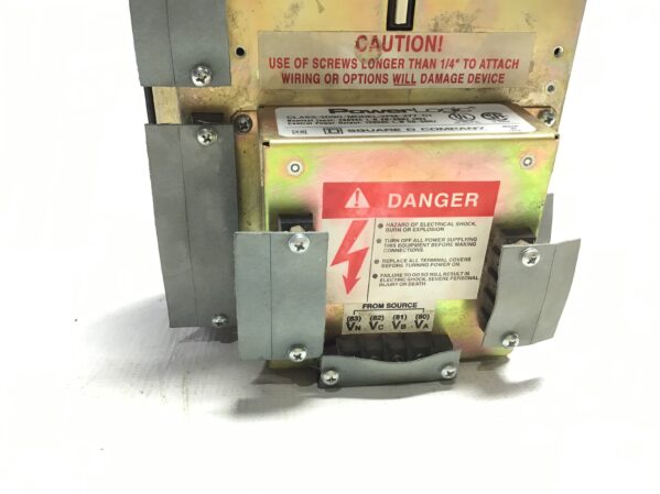 Square D PowerLogic VPM-277-C1 Circuit Monitor 288VAC 120VAC - Image 8