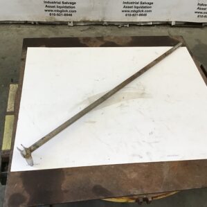 48" X 4.5" Stainless Process Mixer 3 Blade Propeller ; 1" Dia Shaft