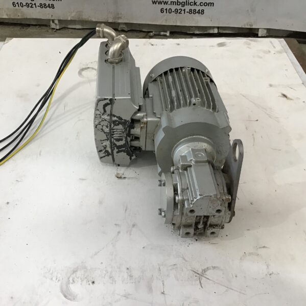 Bauer Eta-K311 1.1kW Frequency Inverter Geared Motor 1680-125RPM 480V 3PH - Image 3