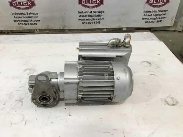 Bauer Eta-K311 1.1kW Frequency Inverter Geared Motor 1680-125RPM 480V 3PH