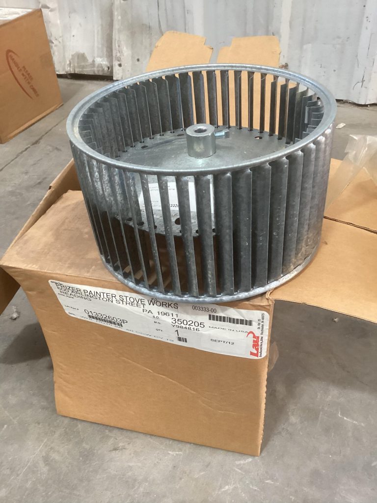 thumbnail image 2 of Lau DD10-8A Blower Wheel – 10-5/8 X 8 X 1/2, CCW, Squirrel Cage, 013324-02, USA Made 2 of 5
