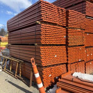 Ridg-U-Rack Pallet Racking Beams / Rails – 132" – 3,200 lb Capacity – Industrial Warehouse