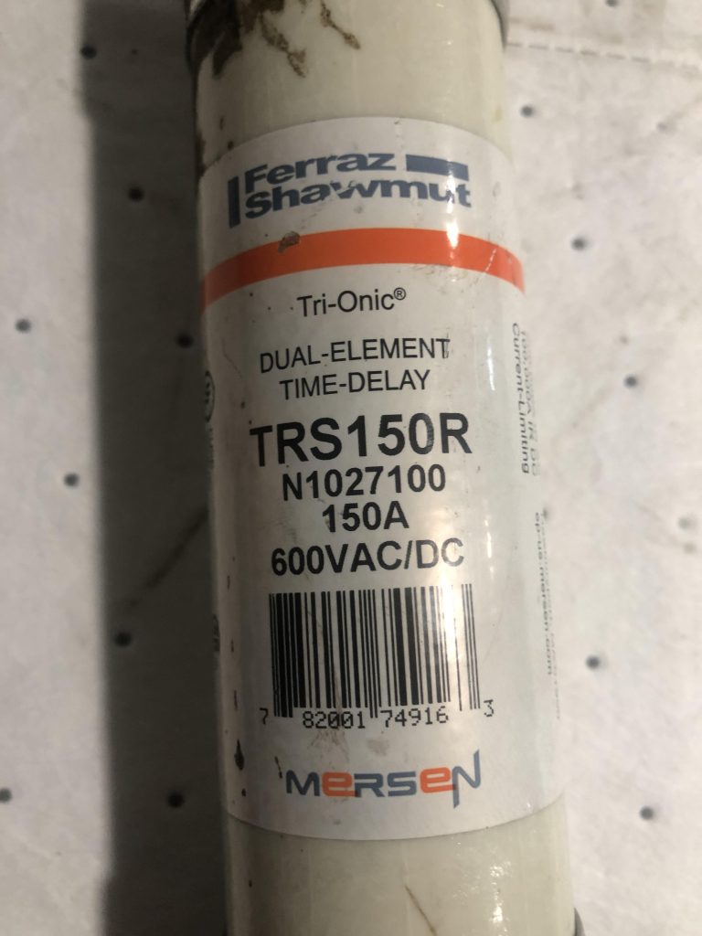 Mersen TRS150R, Ferraz Shawmut, Tri-Onic, class RK5, low voltage fuse,