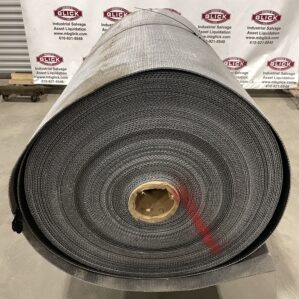 Rough Top PVC Conveyor Belting 59.5" X approx 400' ; 3mm Thick
