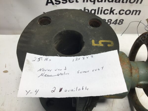 Grinnell 1&1/2" Handwheel Operated Diaphragm Unused Valve Pat No 2705124