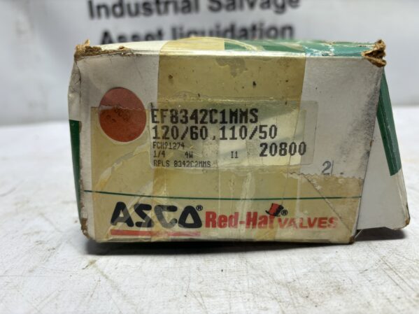 ASCO RED HAT VALVES EF8342C133S 120/60,110/50 FCH91274 1/4 4W