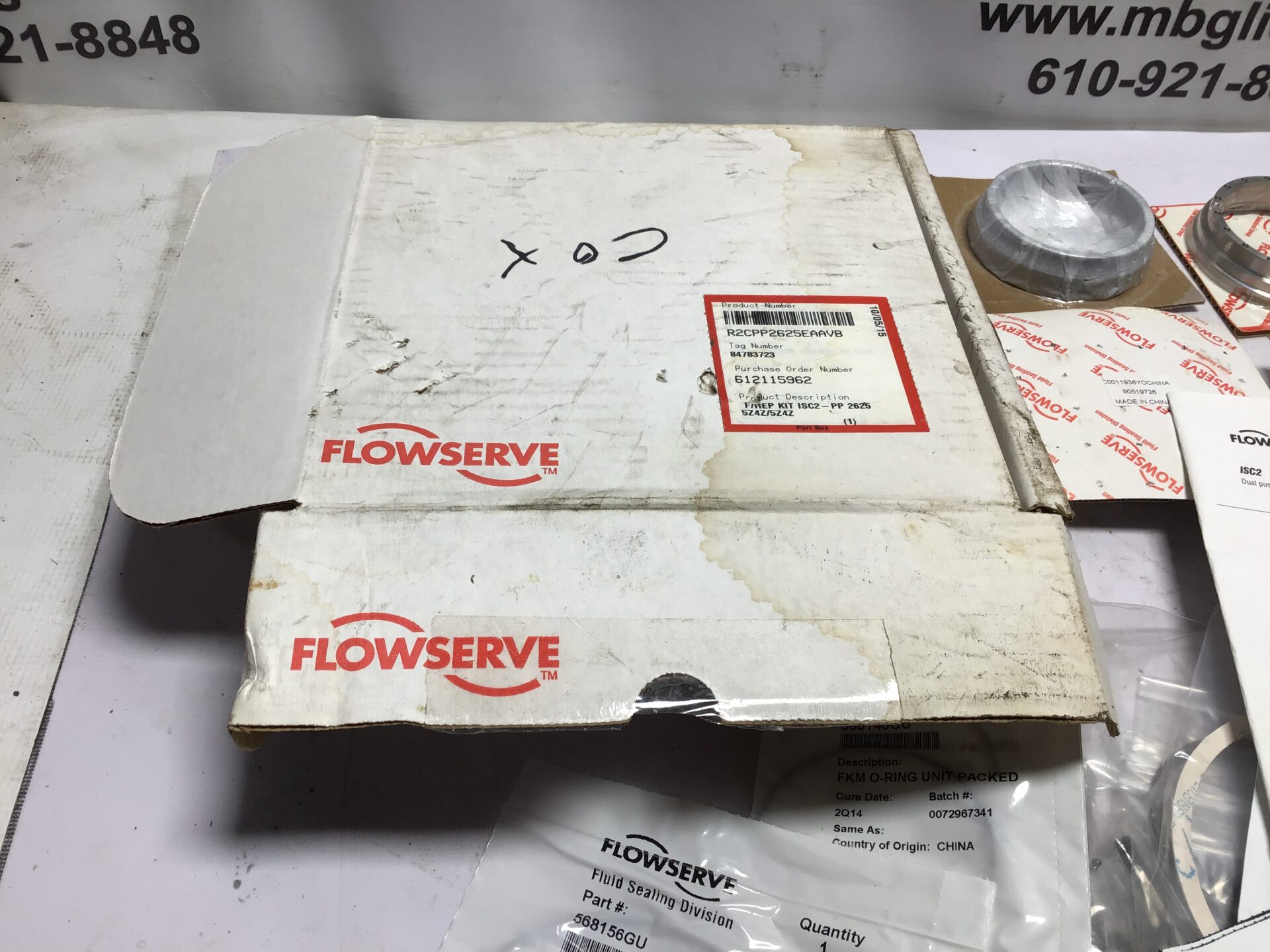 Flowserve ISC2 Dual Pusher Seal Gaskets Packings & Seals Enterprises