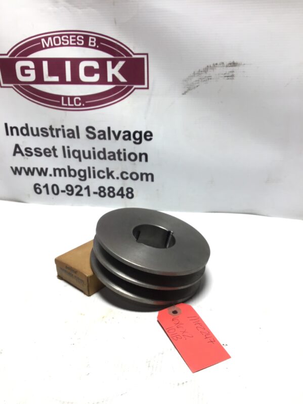 Dodge Taper Lock Sheave Bushing Double Groove Pulley 1610 1-9/16