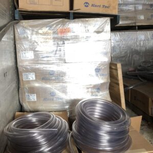 Kuri Tec K010-1216X100 Klearon Clear PVC Tubing 73 Series 3/4 in ID 100'