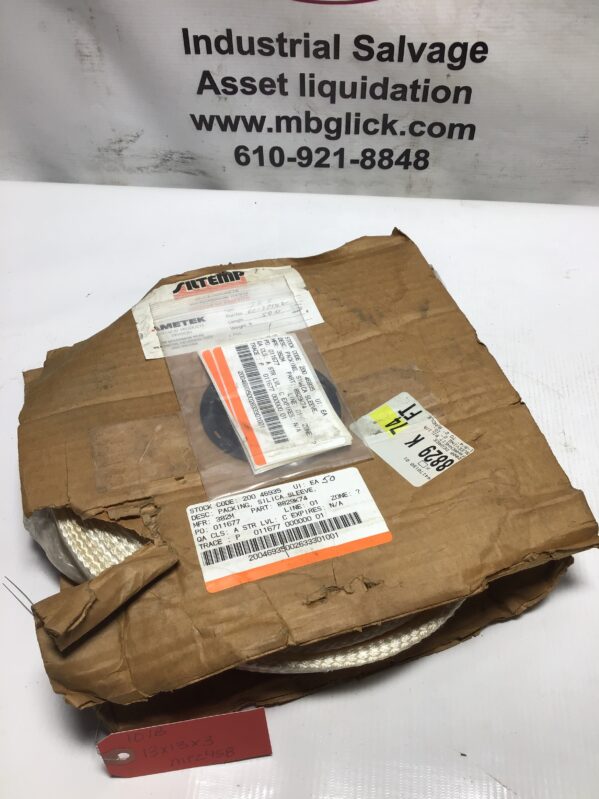 Ametek Packing Silica Sleeve 8829K74