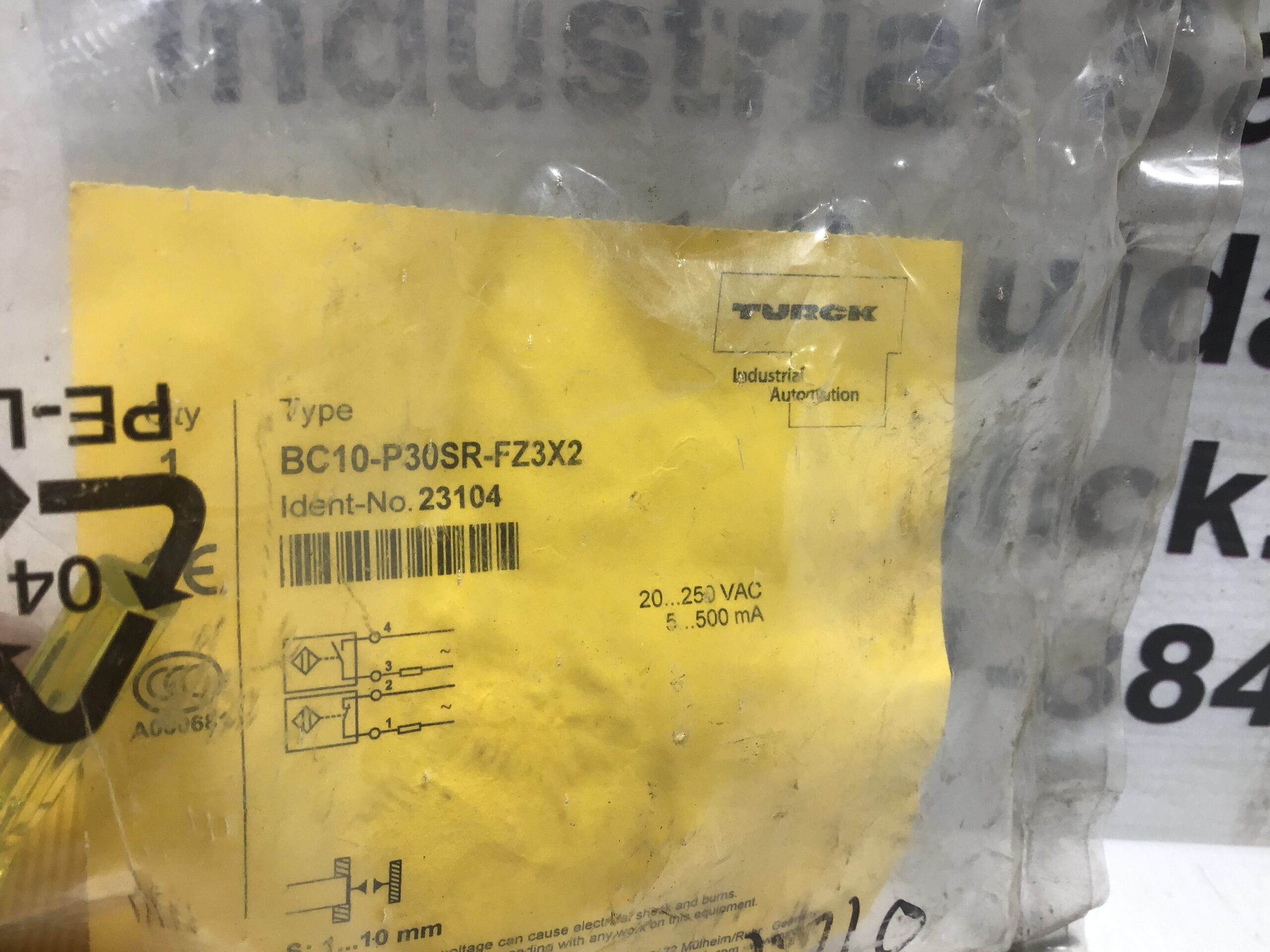 thumbnail image 2 of Turck BC10-P30SR-VP4X2 Proximity Switch – NEW Industrial Sensor 2 of 6