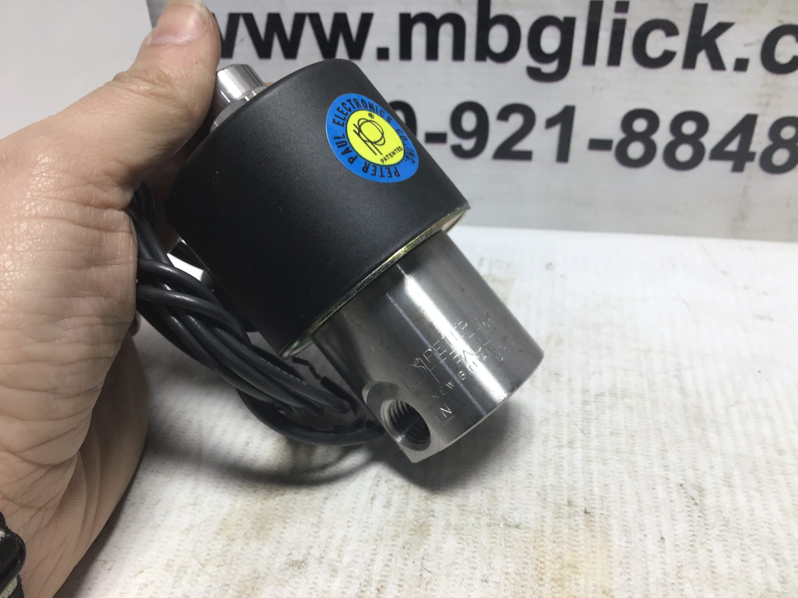 PETER PAUL ELECTRONICS (06050) SOLENOID VALVE – Moses B. Glick