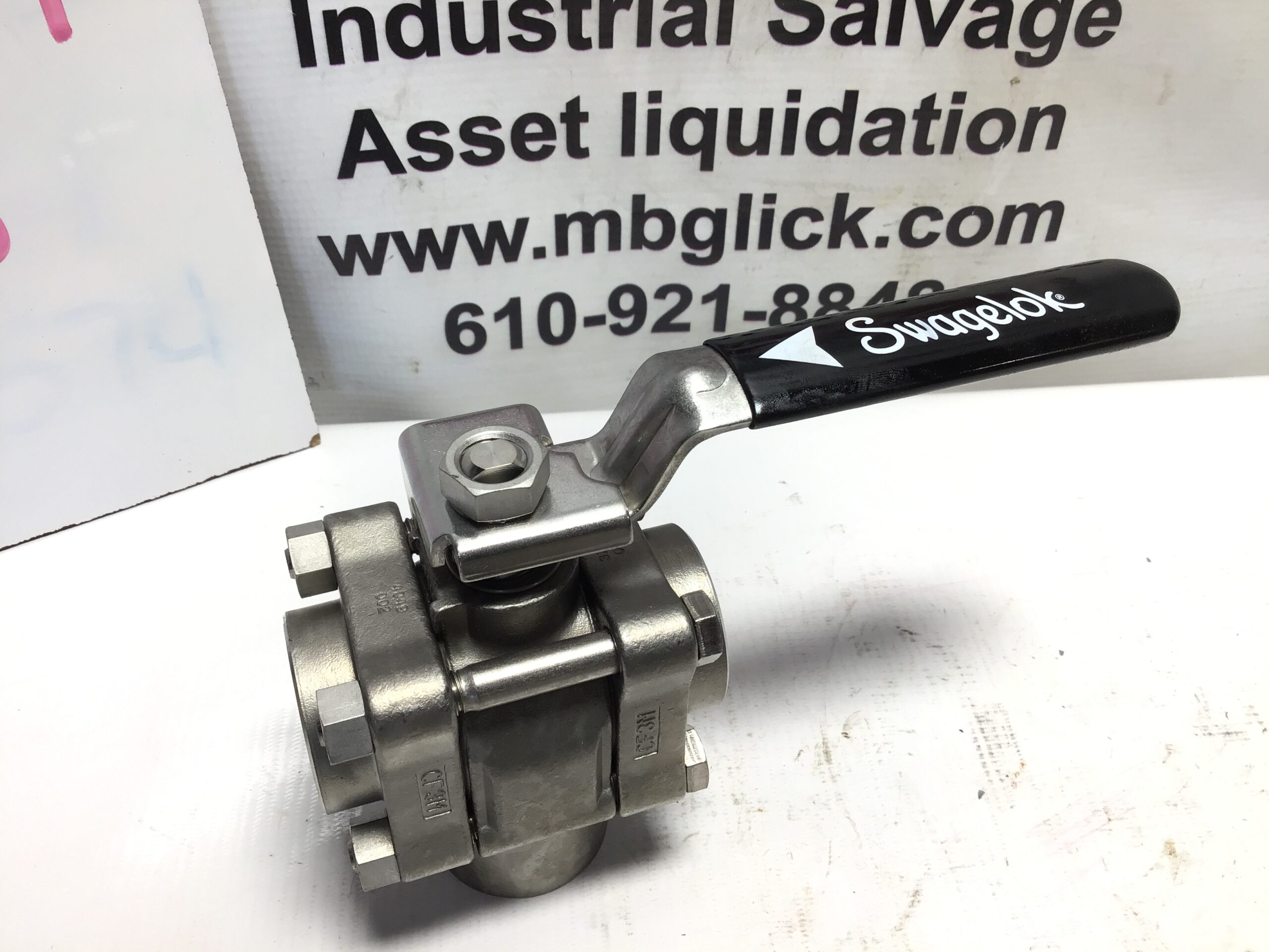 Swagelok CF3M SS-65XTF16 Stainless Steel Ball Valve – Moses B. Glick