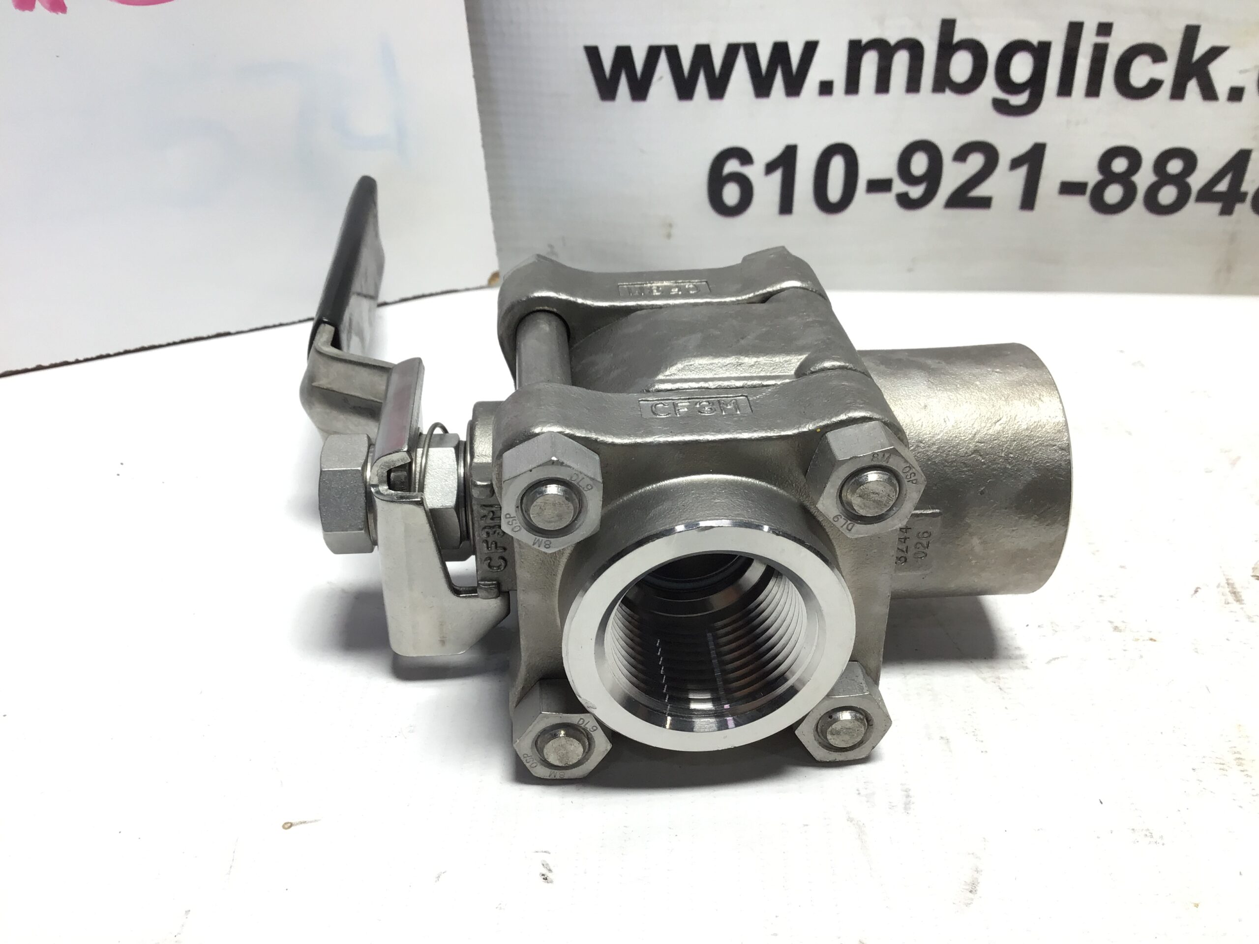 Swagelok CF3M SS-65XTF16 Stainless Steel Ball Valve – Moses B. Glick