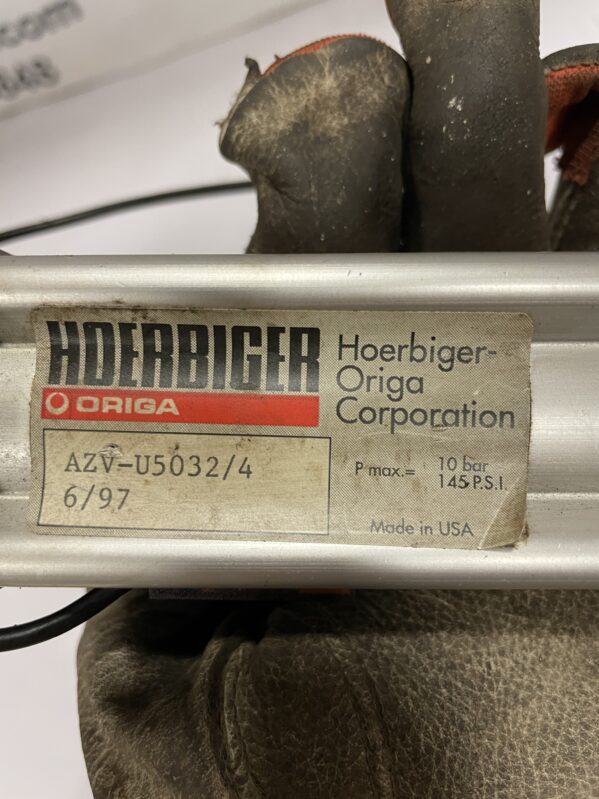Hoerbiger AZV-U5032/4 Pneumatic Air Cylinder 4” Stroke 2” x 1” Bore 145psi - Image 6