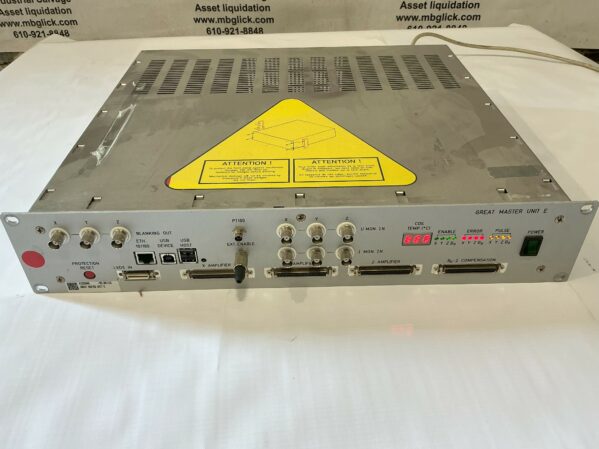 Bruker W1522066 Great Master Unit E 230V 50/60Hz Amplifier
