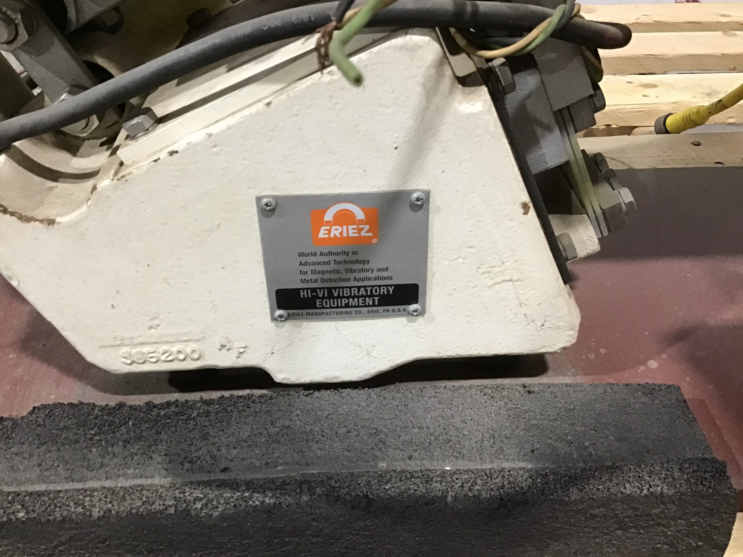 Eriez HS66 121760-1 115V SS Stainless Steel Vibratory Feeder