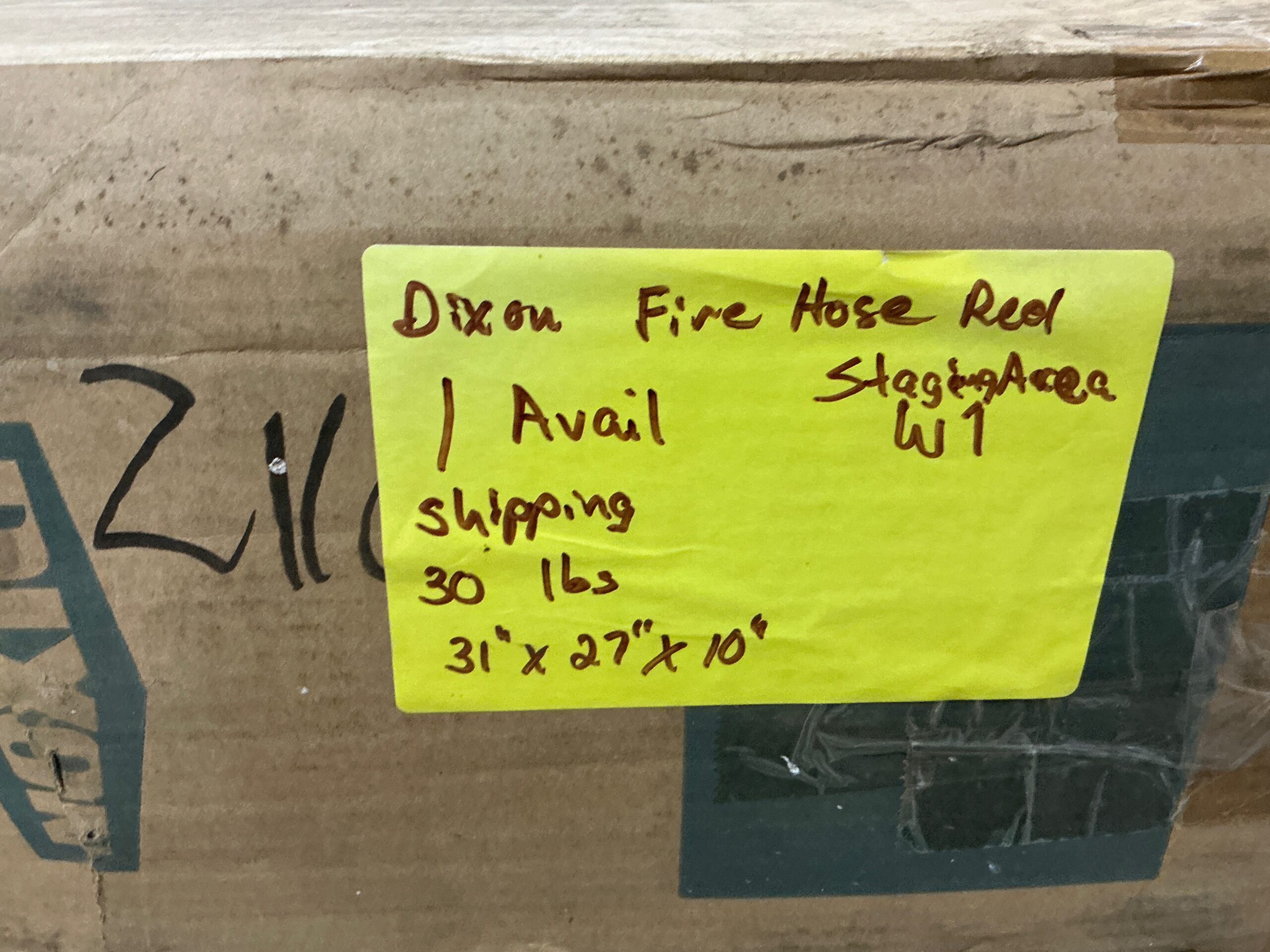 Dixon FHR-V5 Style V Swing Type Fire Hose Storage Reel – Moses B. Glick