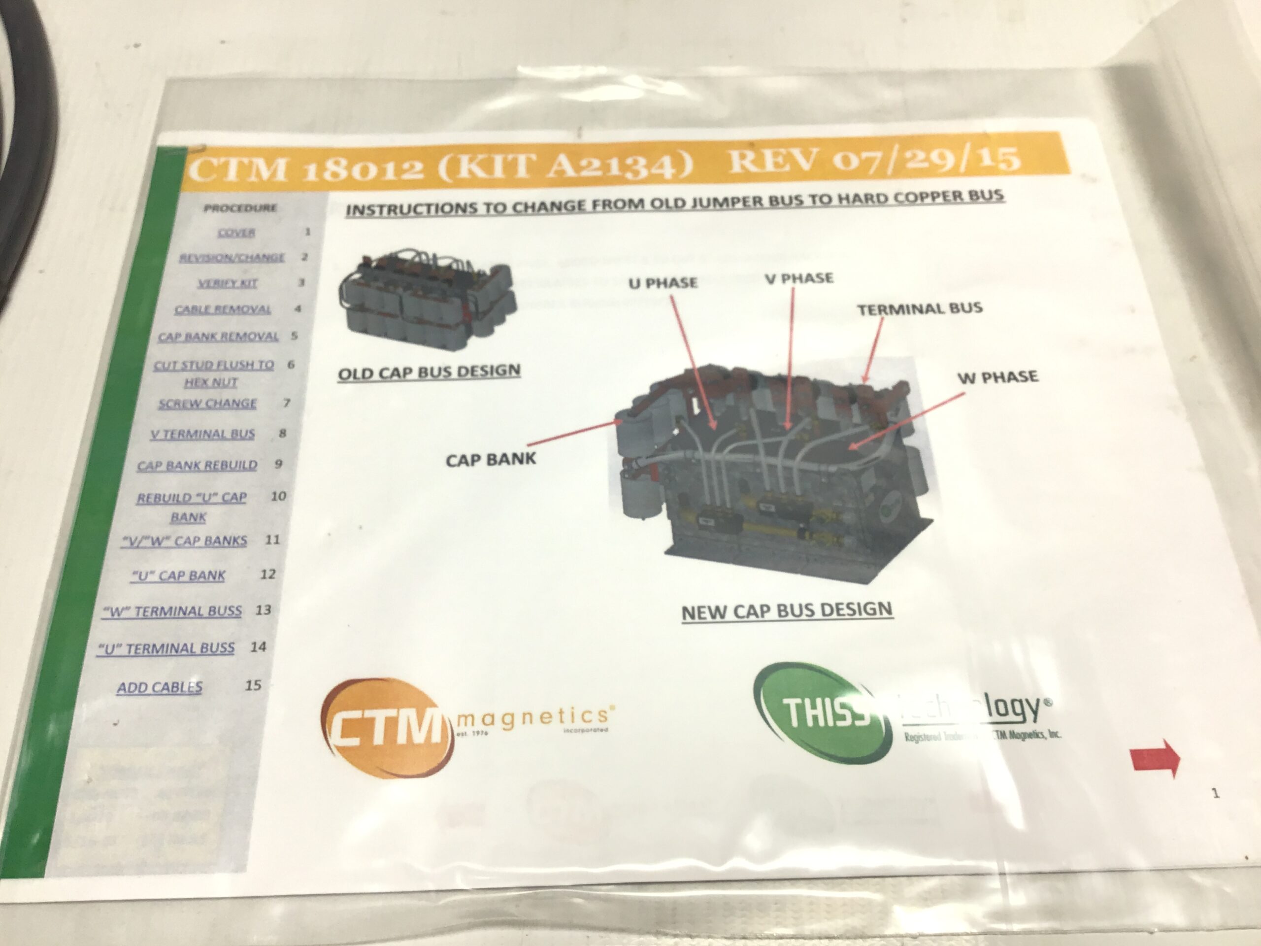 CTM Magnetics 18012 (Kit A2134) Bus Bar Replacement - Image 4