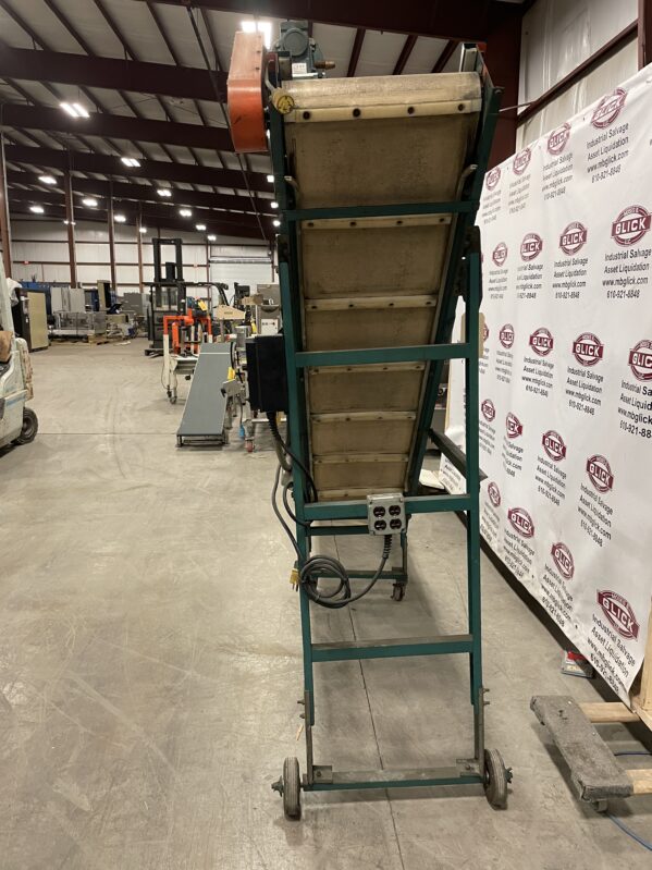 Bilt-Rite CL450 Cleated Incline Belt Conveyor 13’ l x 20.5” w x 8” h - Image 3