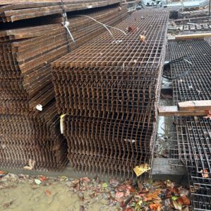 19-W-4 Welded Steel Bar Grating 1” x 24” x 144” Mezzanine Floor Catwalk