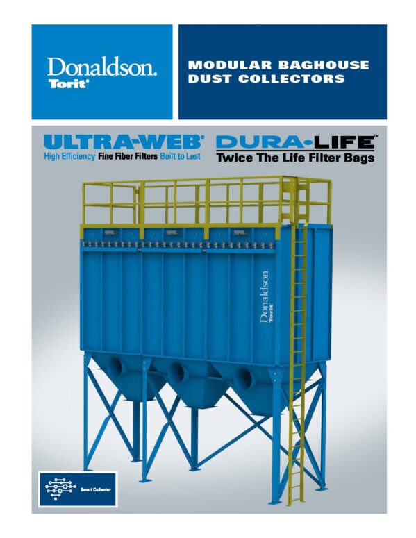 Donaldson Torit 243MBW10 Dura-Life Baghouse Dust Collector Industrial-Grade Filtration System - Image 9