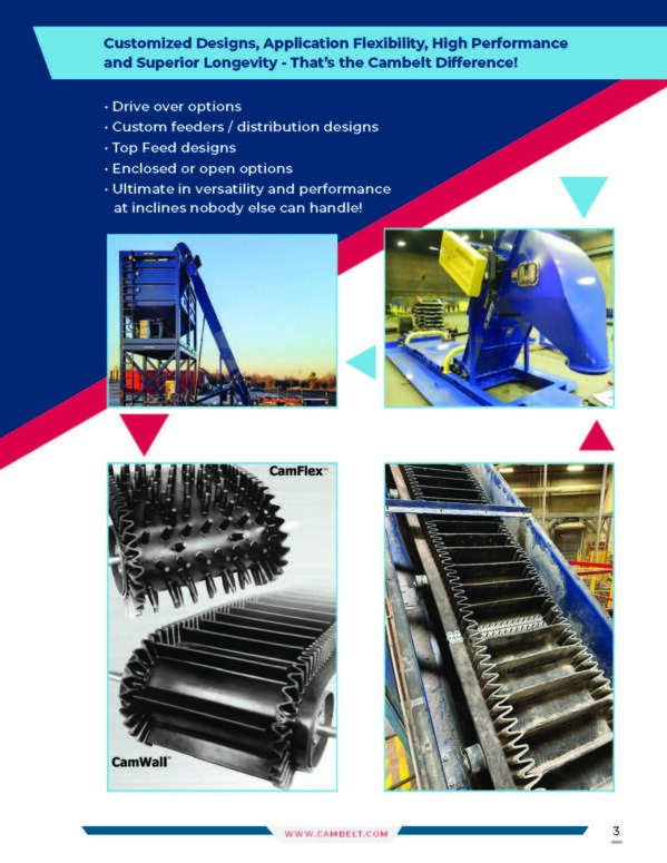 Cambelt CF2415Z Enclosed Belt Conveyor CamFlex – Heavy-Duty, Dust-Tight Material Handling - Image 15