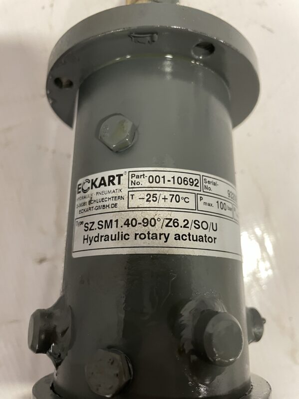 Eckart 001-10692 Hydraulic Rotary Actuator 1450psi 74nm - Image 6