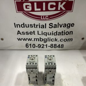 Allen-Bradley 100-C23D*01 Ser C 3 Pole IEC Contactor 24VDC 23A -Lot of 2