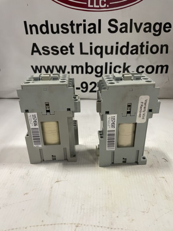 Allen-Bradley 100-C23D*01 Ser C 3 Pole IEC Contactor 24VDC 23A -Lot of 2 - Image 2