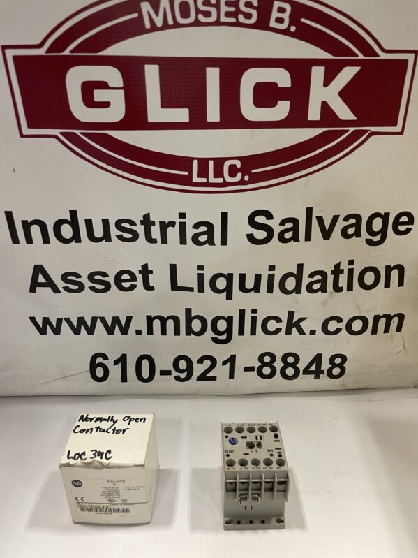 Allen-Bradley 100-K05ZJ10 Ser A Mini IEC Contactor 5A 24VDC 1NO -NIB