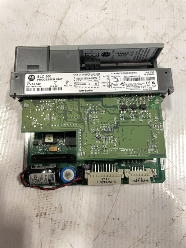 Allen-Bradley SLC 500 1747-L542 Ser C PLC Processor Unit -NIB - Image 4