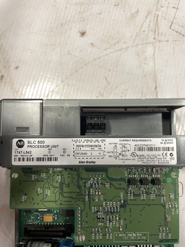 Allen-Bradley SLC 500 1747-L542 Ser C PLC Processor Unit -NIB - Image 7