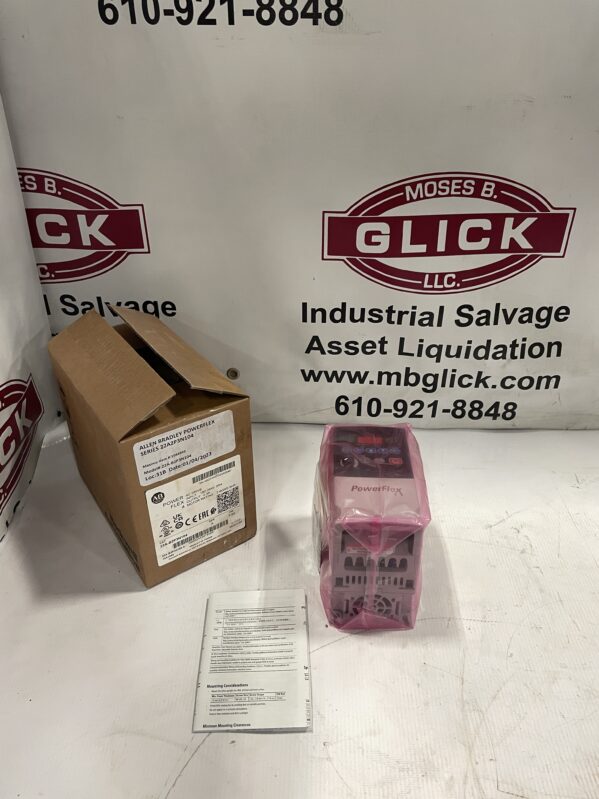 Allen-Bradley PowerFlex 4 VFD 22A-B2P3N104 Ser A | 0.5HP 240V 3PH AC Drive | New In Box (NIB)
