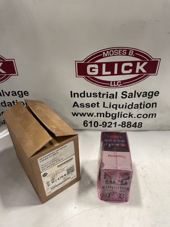 Allen-Bradley PowerFlex 4 VFD 22A-B4P5N104 Ser A | 1HP 240V 3PH AC Drive | New In Box (NIB)