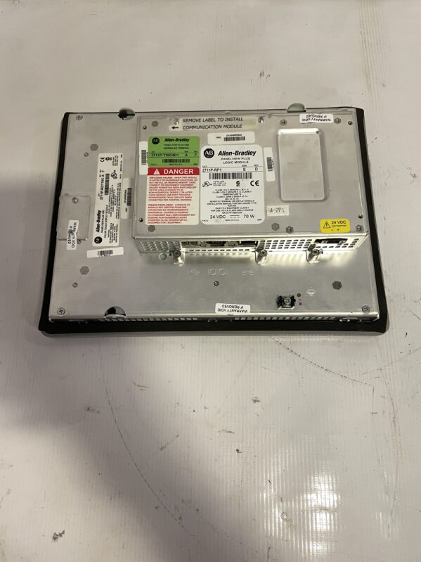  Allen-Bradley PanelView Plus 1000 2711P‑RDT10C Ser A – 10.4″ Color TFT Touch HMI Display Module - Image 2