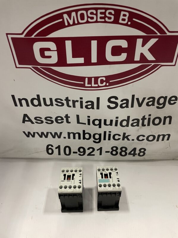 Siemens 60947-4-1 IEC Contactor 22A AC-1 9A AC-3 -Lot of 2