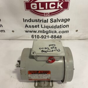 Reliance Electric B79C2170M Electric Motor 208-230V 460V 1HP 1725RPM 3PH