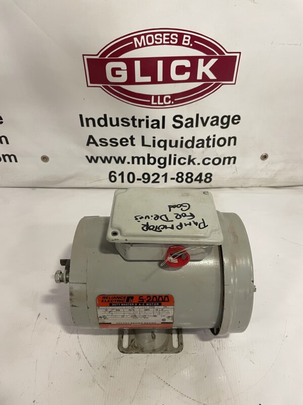 Reliance Electric B79C2170M Electric Motor 208-230V 460V 1HP 1725RPM 3PH