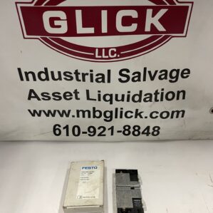 Festo CPA14-M1H-2X3-GLS Single Solenoid Pneumatic Valve 21VDC -NIB