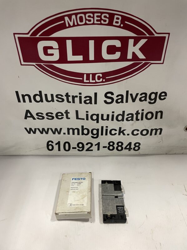 Festo CPA14-M1H-2X3-GLS Single Solenoid Pneumatic Valve 21VDC -NIB