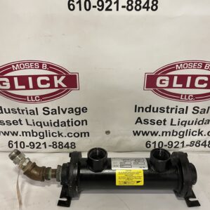 TTP EKS-712-0 Shell and Tube Heat Exchanger 150/500psi 250F 3/4” FNPT 80 gpm