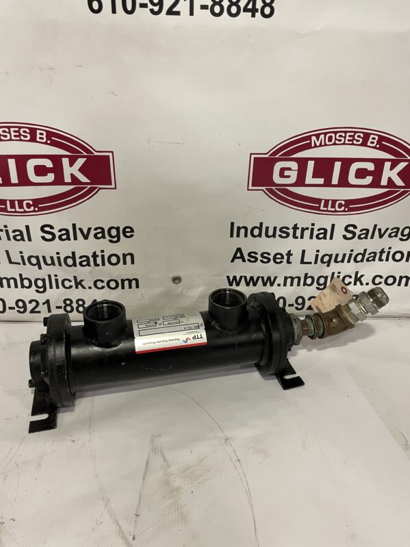 TTP EKS-712-0 Shell and Tube Heat Exchanger 150/500psi 250F 3/4” FNPT 80 gpm - Image 2