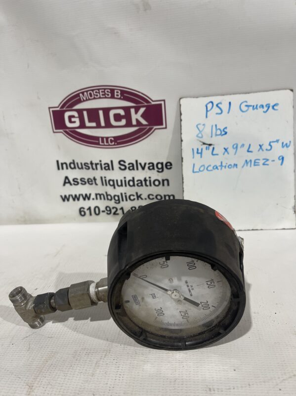 300 PSI Air Guage 3/4 inch NPT Thread - Image 2