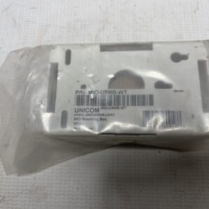 Unicom Electrical Mounting Box P/N MIO-U5MB-WT