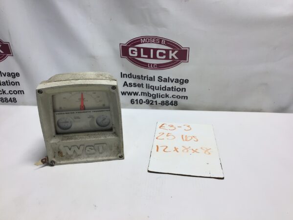 Wallace & Tiernan 5221M42008XXIDI26SX Varea-Meter Pneumatic Transmitter