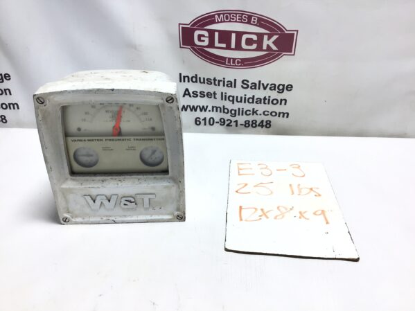 Wallace & Tiernan NU 967 Varea-Meter Pneumatic Transmitter